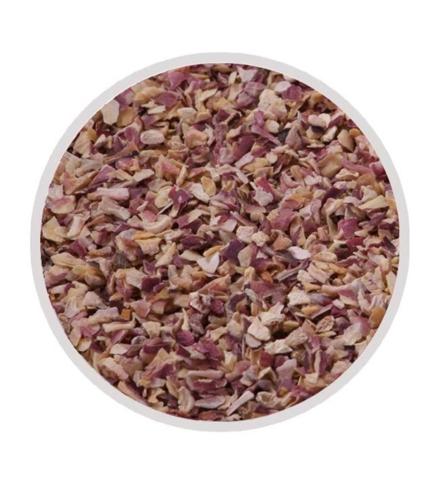 A Grade Dehydrated Red Onion Chopped, Gujarat, Packaging Size: 20 Kg