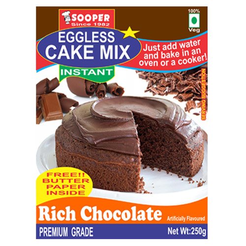 Eggless Cake Mix Rich Chocolate