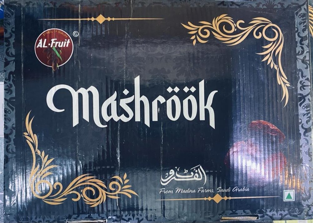 A Grade Brown Mashrook Dates, Packaging Type: Carton, Packaging Size: 5 Kg