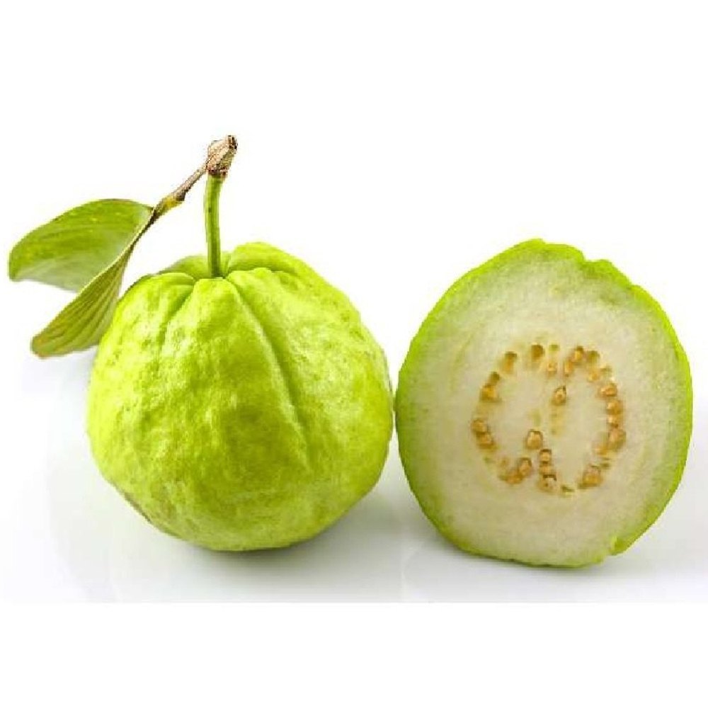 Round India Fresh Guava Fruit, Packaging Type: Loose