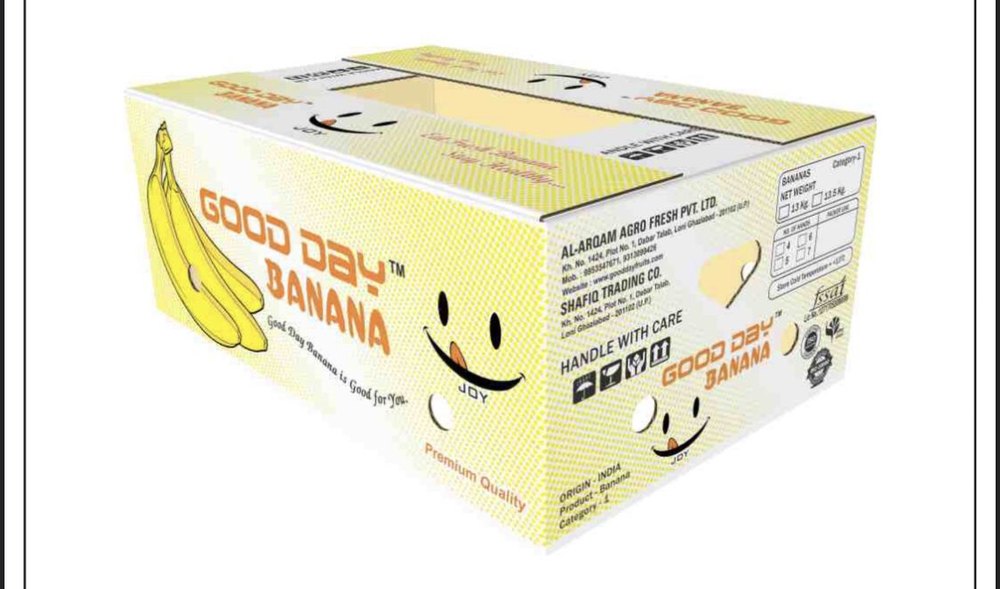 Premium Quality. Corrugated Box Goodday Joy Banana., Android