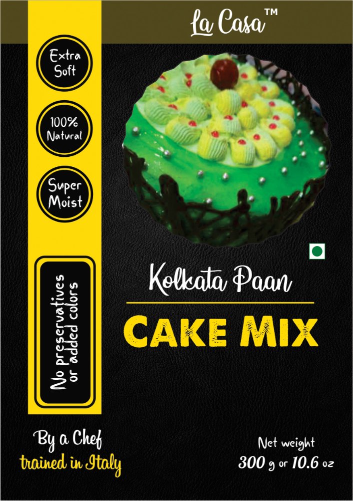 Green Egg Less Paan Cake Mix For Bakery, Packaging Size: 5 Kgs