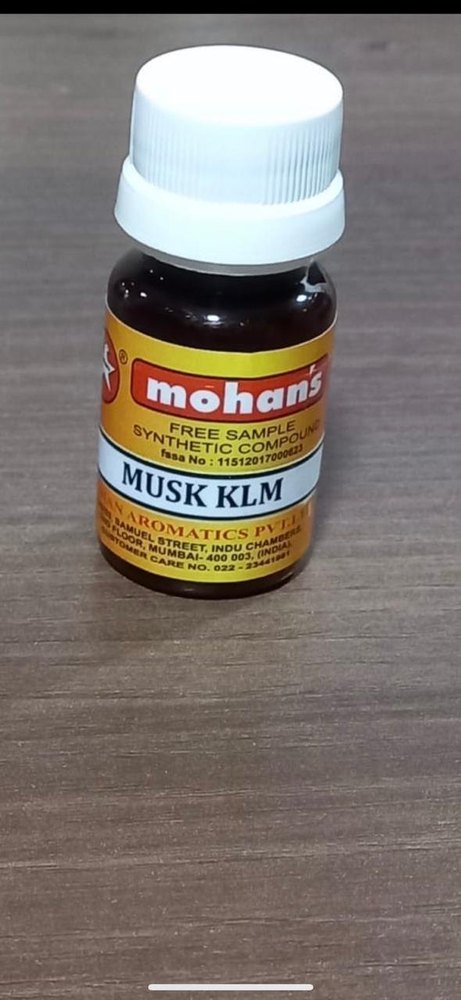Cosmetic Fragrances A Grade Musk Klm, Packaging Type: Bottle