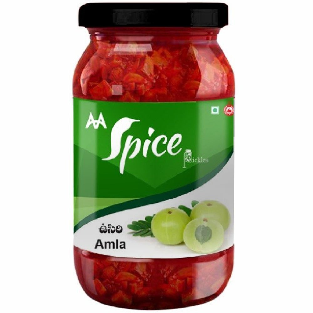 Amla/Spices/Vinegar MAA Spice Amla Pickle, Packaging Type: Jar, Packaging Size: 300 G
