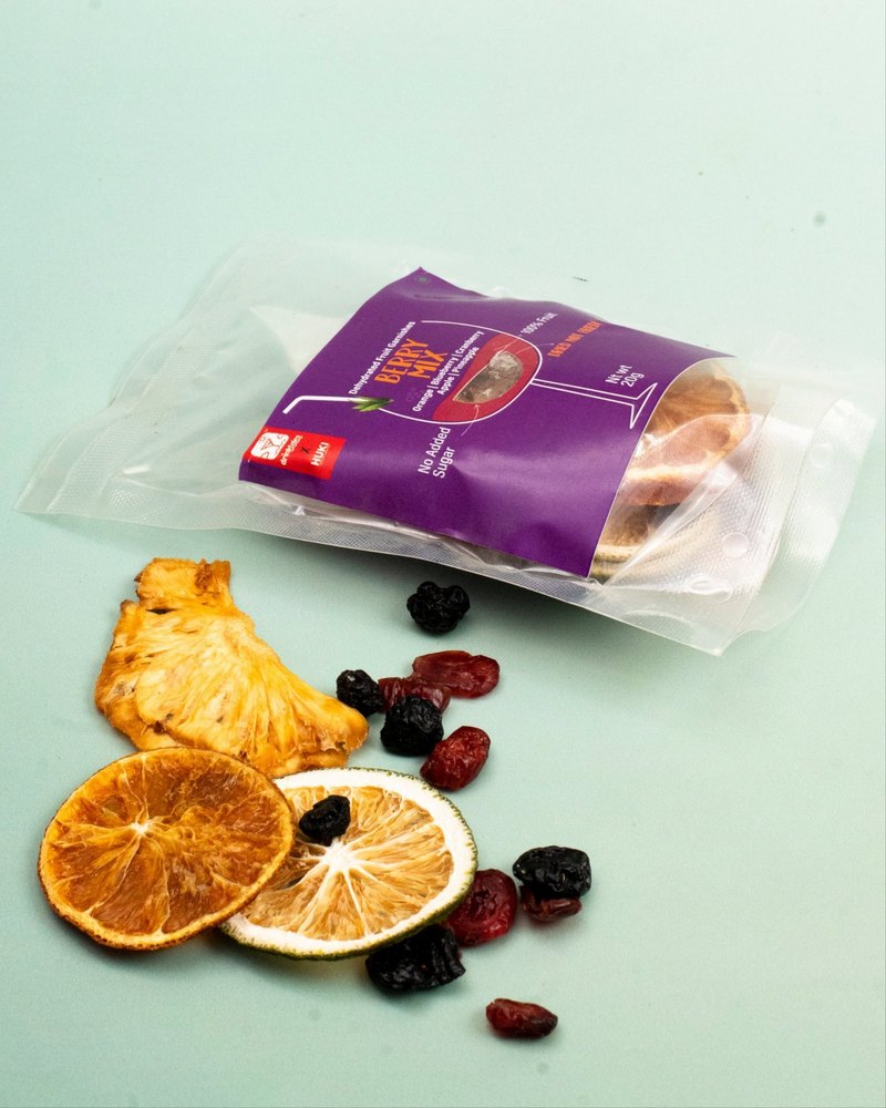Berry, Orange and Lemon A Grade Berry Mix Tropical Fruit Garnish, Packaging Type: Packet, Packaging Size: 20gm