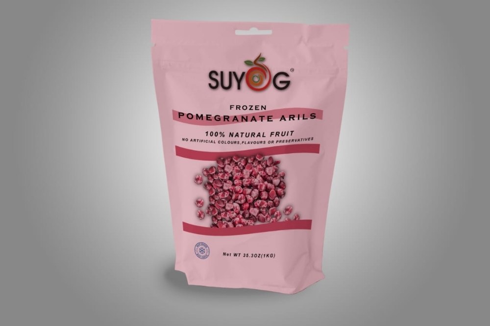 Suyog Frozen Pomegranate Arils, Packaging Type: Packet