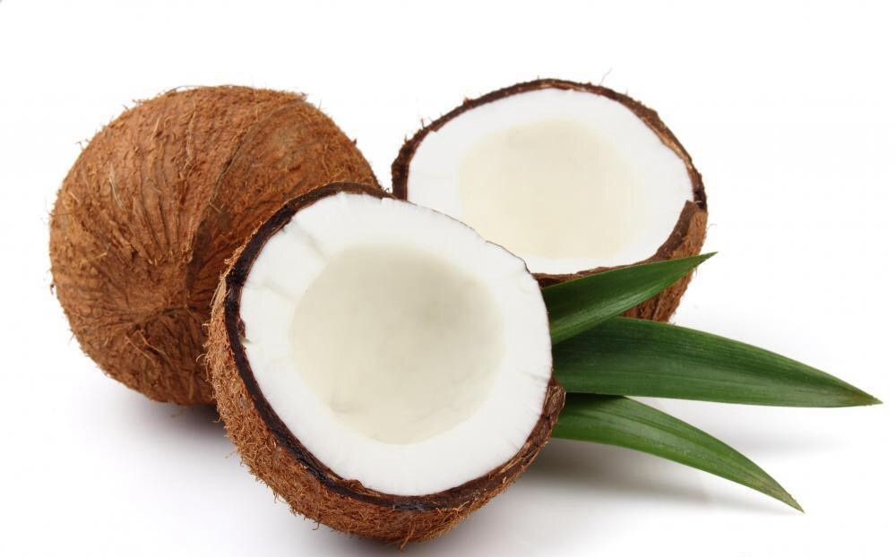 A Grade Solid Natural Semi Husked Coconut, Coconut Size: Medium