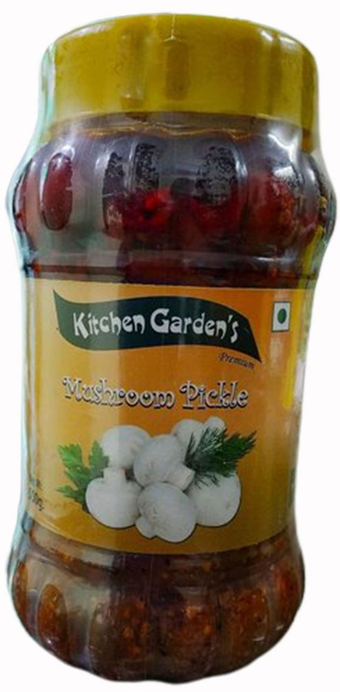 Kitchen Garden\'s Spicy Mushroom Pickle, Packaging Type: Jar, Packaging Size: 500g