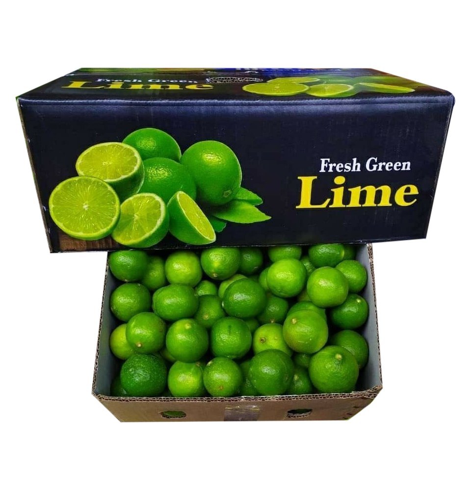 Lemon Fresh Green Lime, Packaging Size: 5 Kg, Packaging Type: Box, Carton