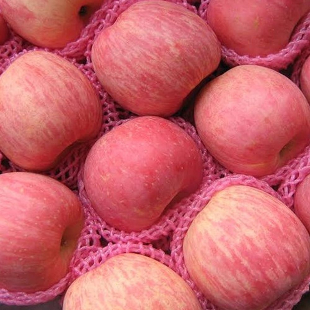 A Grade Kashmir Red Fuji Apple, Packaging Type: Plastic Bag