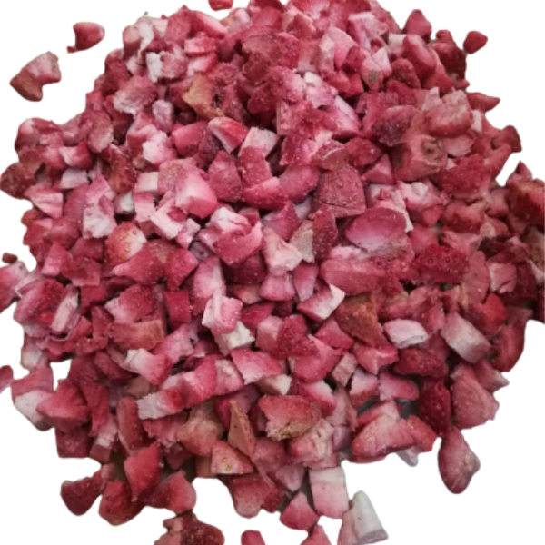 Freeze Dried Tea Cut Strawberry, Packaging Size: 1 kg, Fresh Fruit