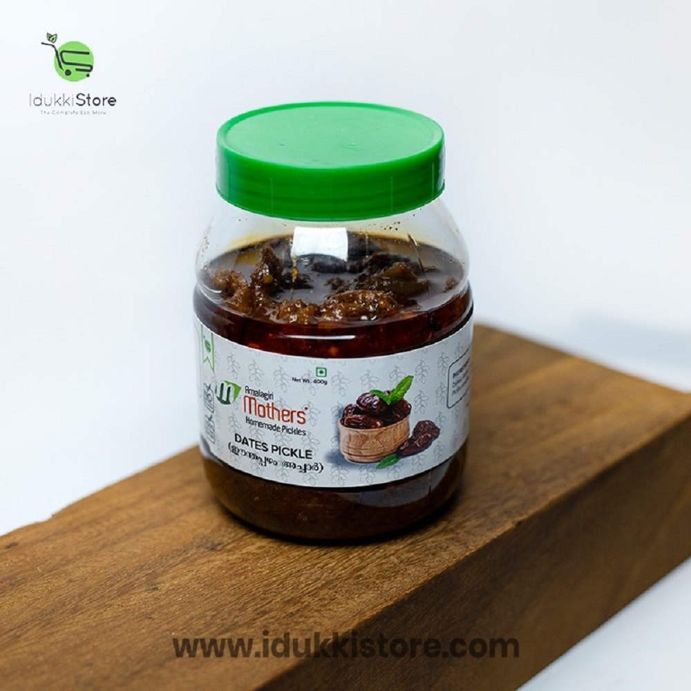 Spicy Idukkistore Dates Pickle, Packaging Type: Plastic Jar, Packaging Size: 400g