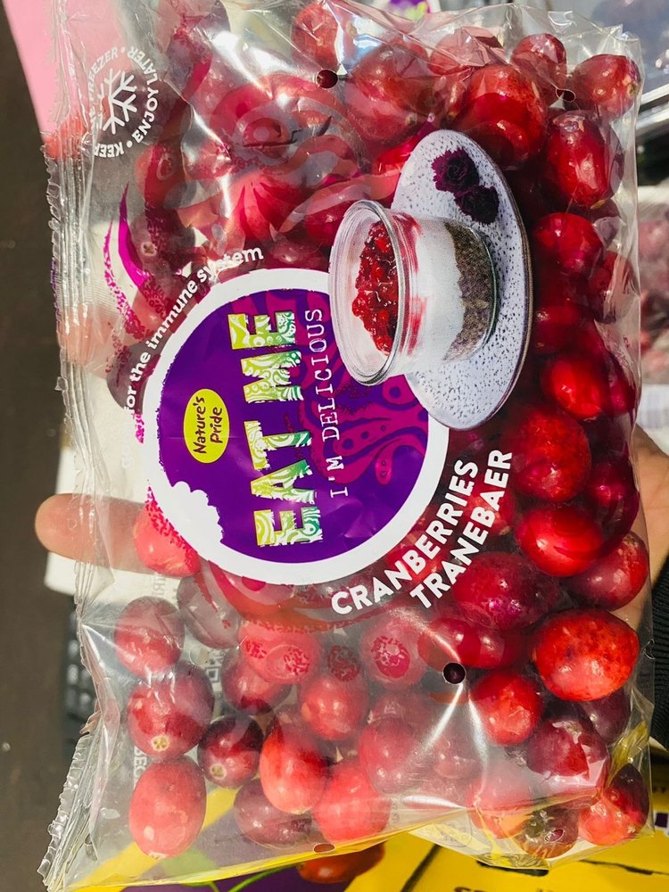 A Grade Cranberries, Packaging Type: packet, Packaging Size: 250g