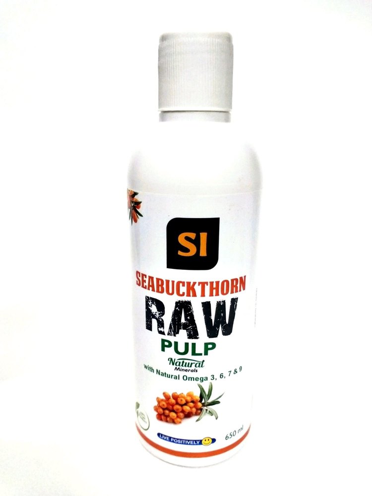 Seabuckthorn India Yellow SI Fruit Pulp, Speciality: Organic, 500 ml