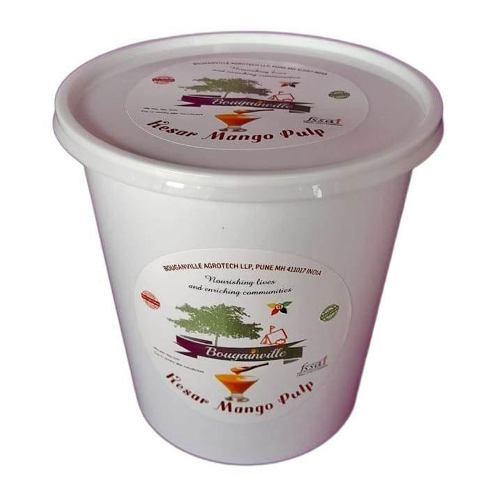 Bougainville Agro Yellow Frozen Kesar Mango Pulp, Packaging Type: Packets, Packaging Size: 1 Kg