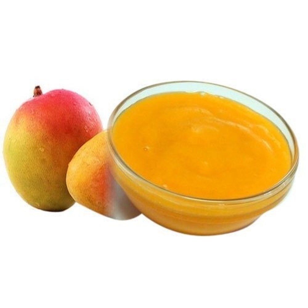 Yellow Kesar Mango Pulp, Packaging Type: Loose
