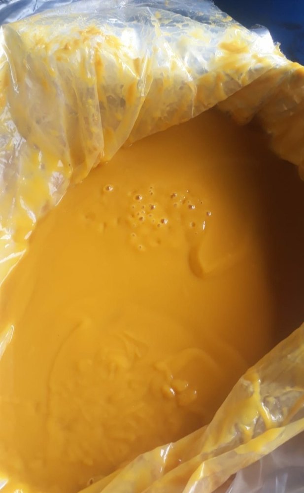 Yellow Totapuri Mango Pulp, Packaging Type: Drum, Packaging Size: 215 kg Drums