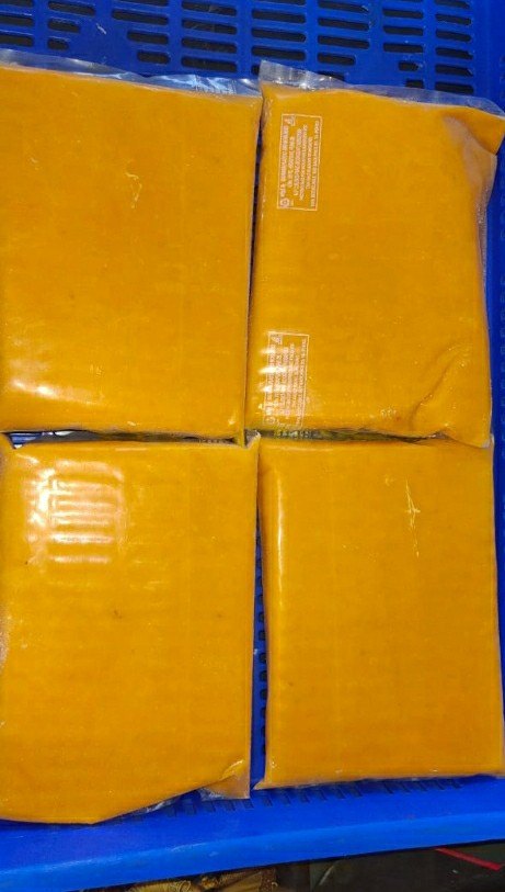 Yellow Frozen Mango Pulp