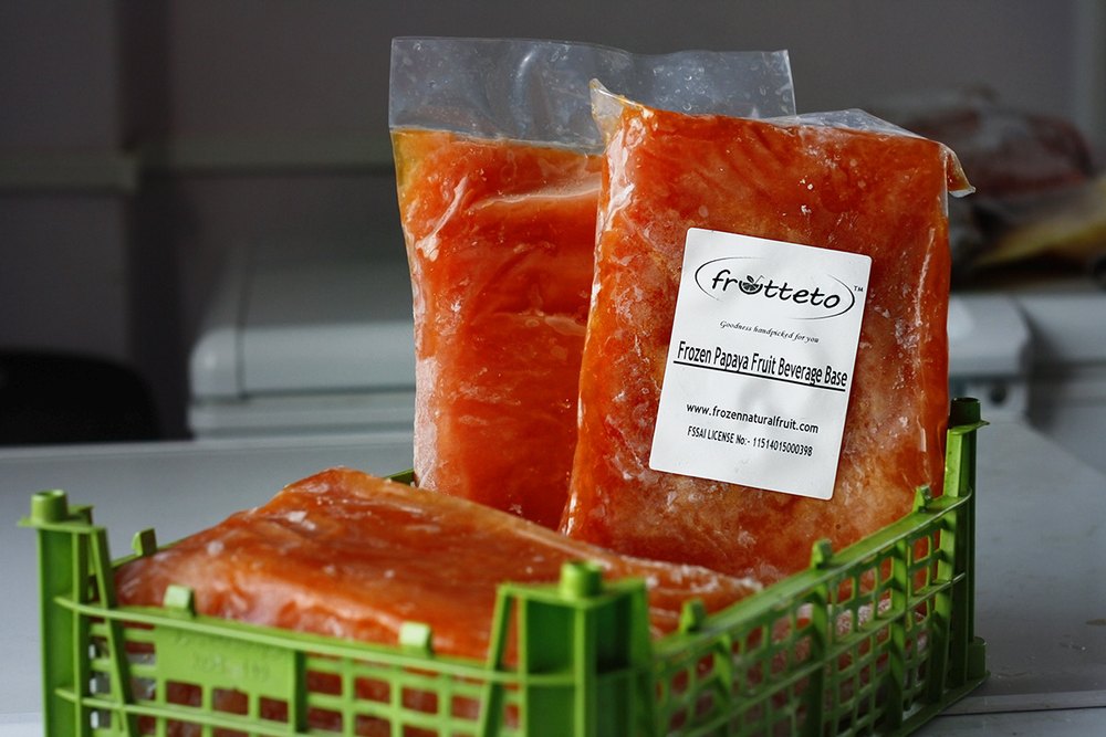 Paradise Frozen Papaya Pulp