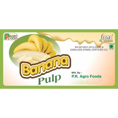 PR Agro Food Banana Pulp