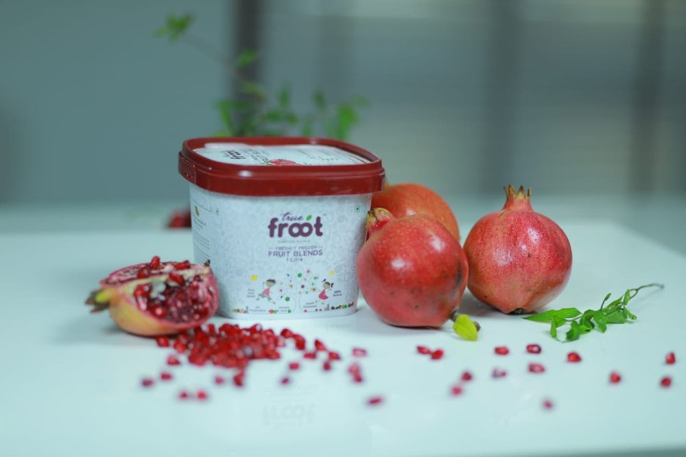 Red True Froot Pomegranate Pulp, Packaging Size: 1L, Speciality: Organic