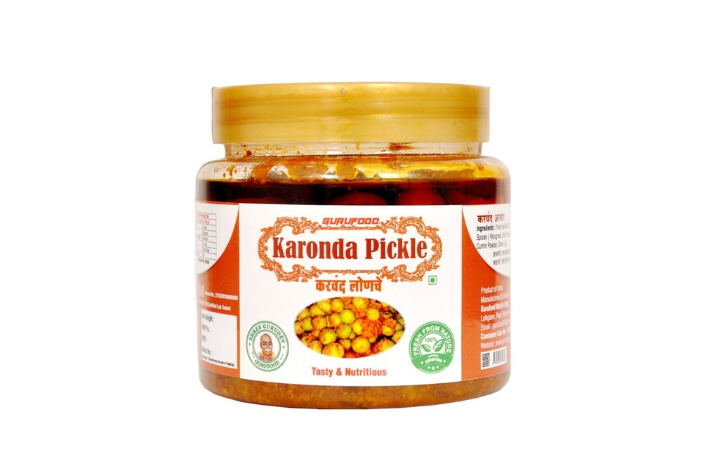 Spicy Karonda Pickle, Packaging Type: Box, Packaging Size: 12 cm - 1 Pack