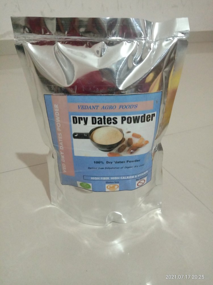 Dry Dates Powder, Packaging: Plastic Bag or Polythene