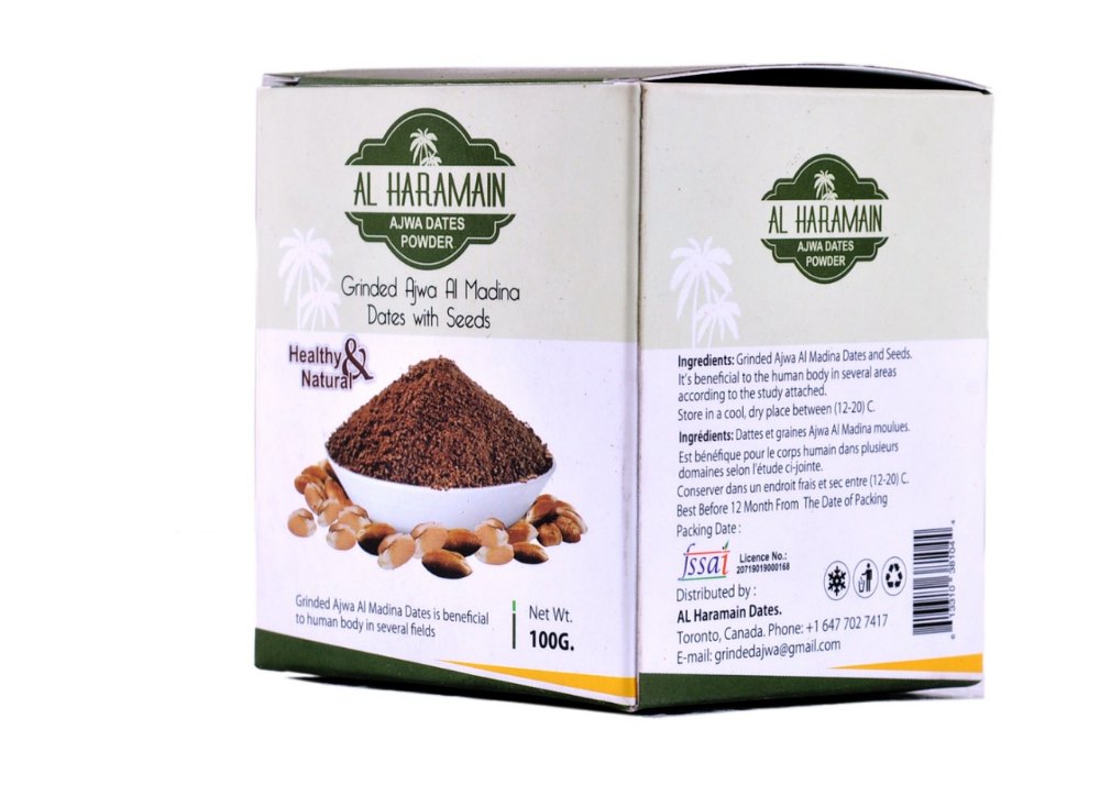 AJWA SEEDS AND DATES POWDER, Packaging: Plastic Bag or Polythen