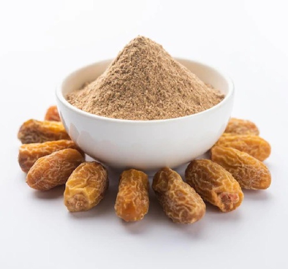 Light Brown Dry Dates Powder, Loose
