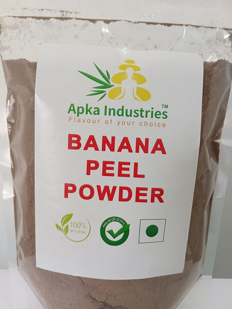 APKA Dehydrated Banana Peel Powder, Plastic Bag