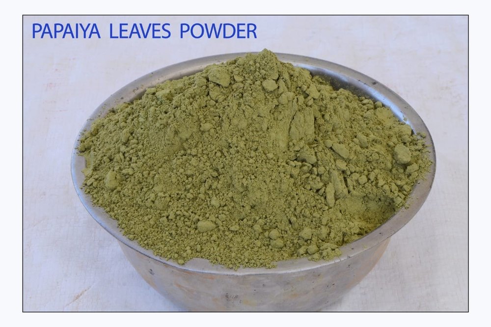 Green Papaiya leaves Powder, HDPE BAGS