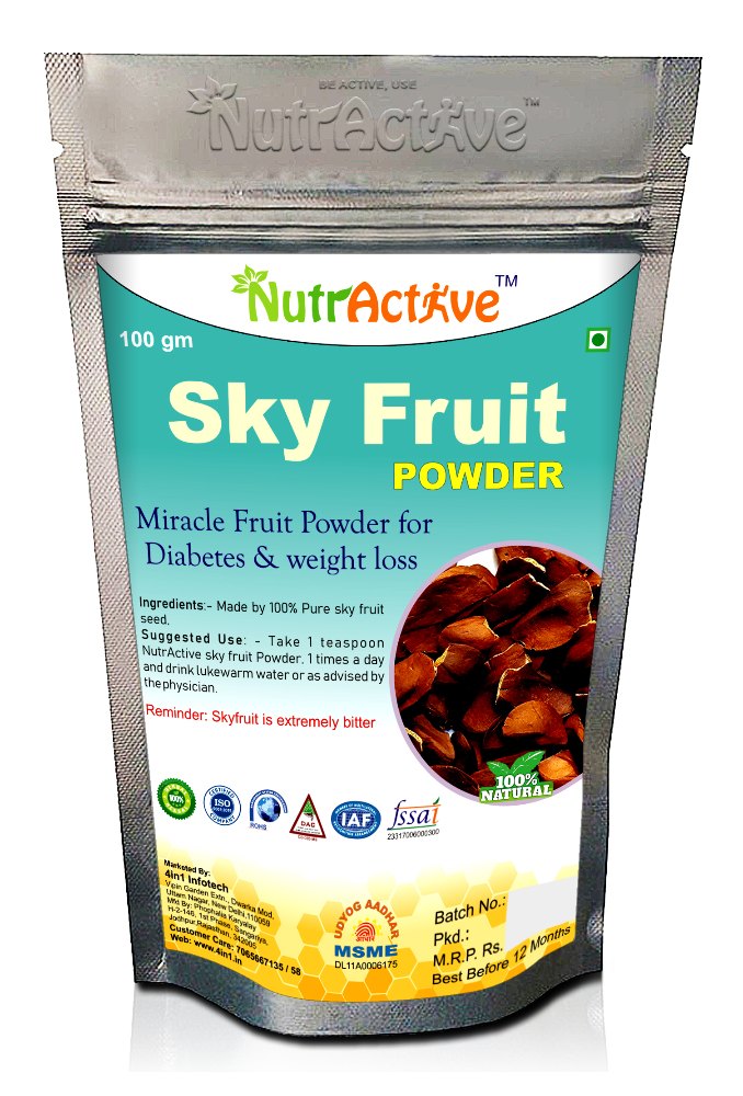 NutrActive Sky Fruit Powder 100gm for Personal