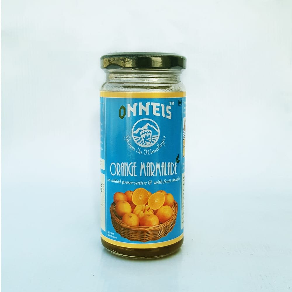 Onneis Orange Marmalade /no Preservative /with Fruit Chunks / Source Uttarakhand Himalayas