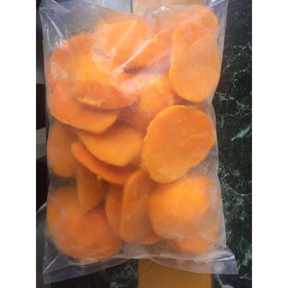 Natural Frozen Alphonso Mango Slice