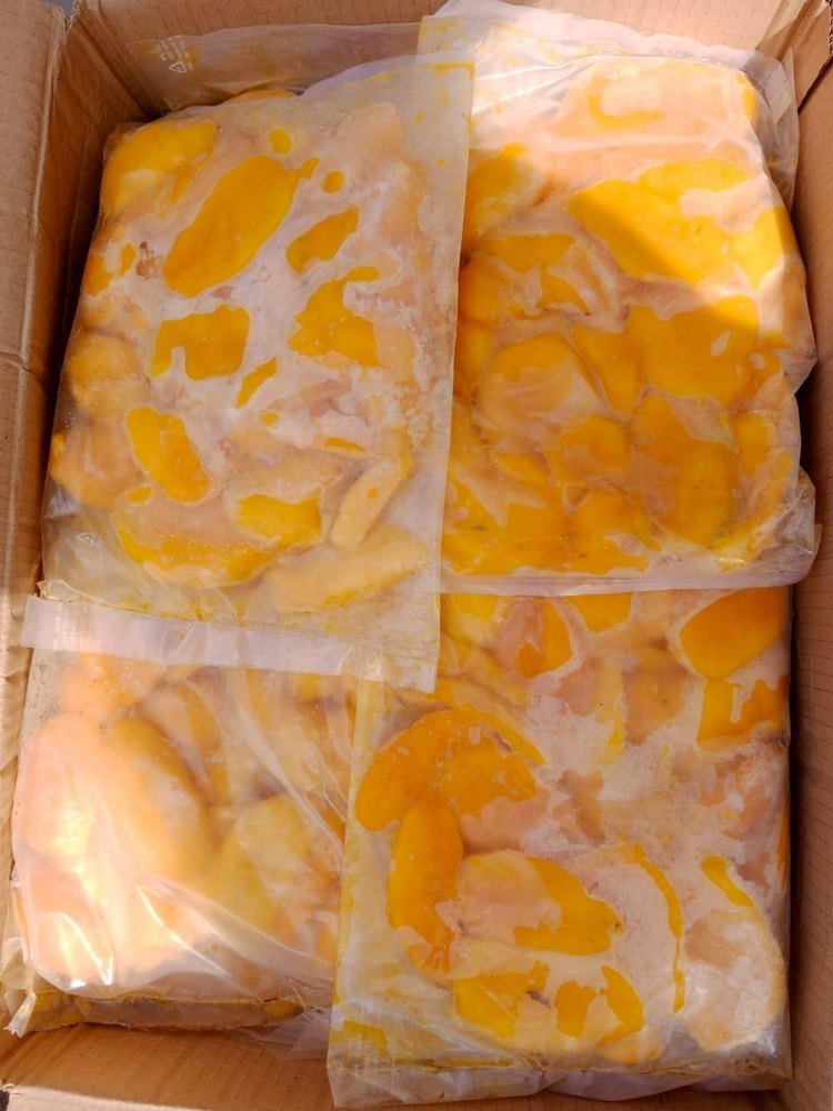 Yellow Frozen Mango Slice