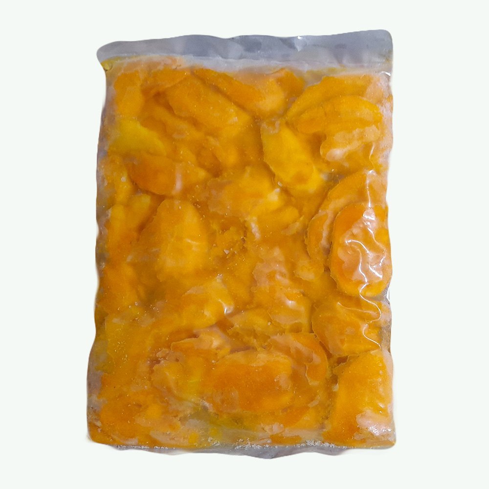 Yellow Frozen Alphanso Mango Slice