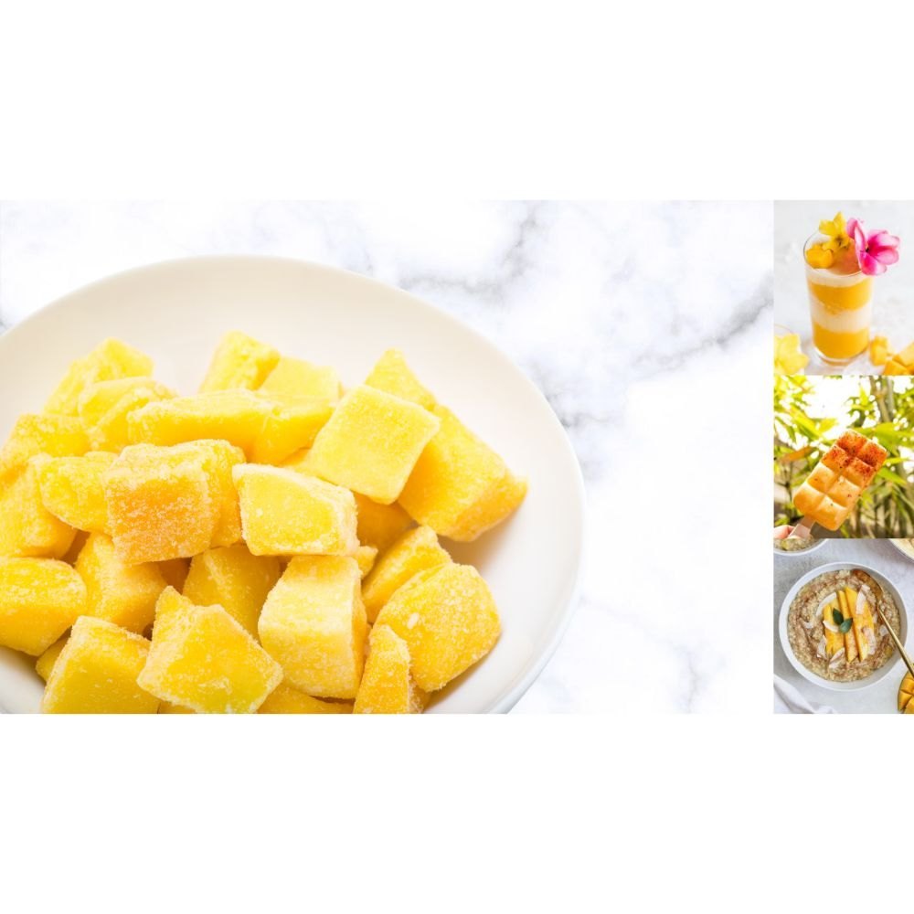 Frozen Mango Slices
