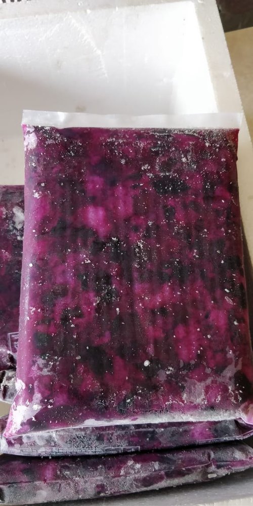 Natural Frozen Jamun Slices, Packaging Size: 1 Kg, Packaging Type: Packet