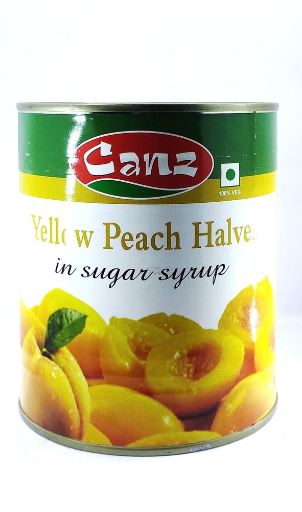 Syrup Canz Yellow Peach Halves
