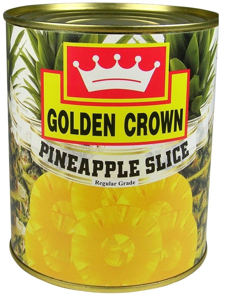 Yellow Golden Crown Pineaaple Slice