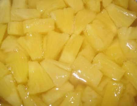 Chame Agro Pineapple Titbits Frozen Food Product, Packaging Type: Kg