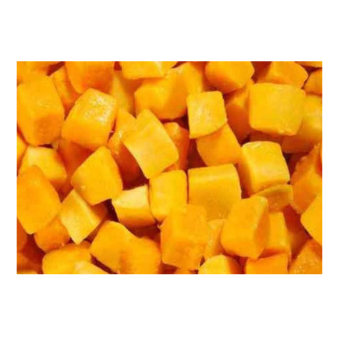 Pellagic Food Ingredients IQF Alphanso Mango Chunks