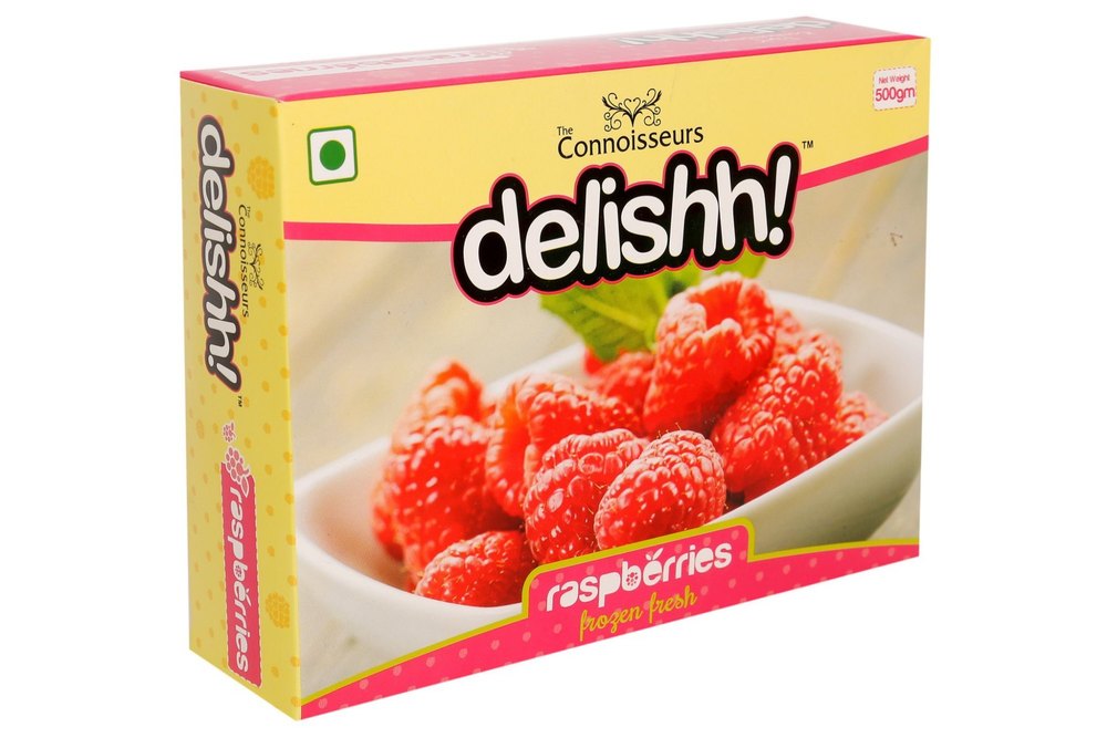 Raspberry IQF RASBERRY FROZEN BERRIES, Packaging Size: 1 Kg, Packaging Type: Packet