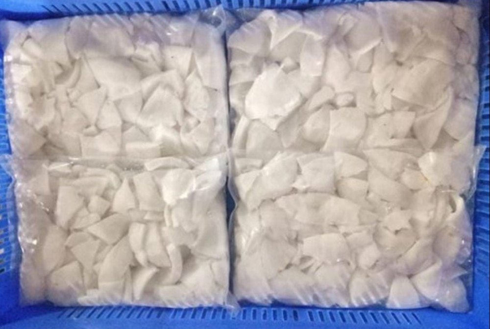 White Frozen Tender Coconut Slice, Packaging Type: Packet