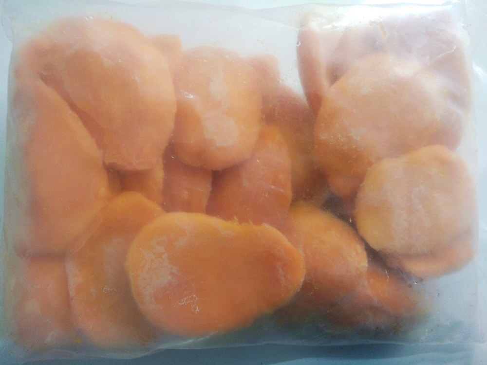 Natural Frozen Alphonso Slice, Packaging Size: 1 Kg, Packaging Type: Packet