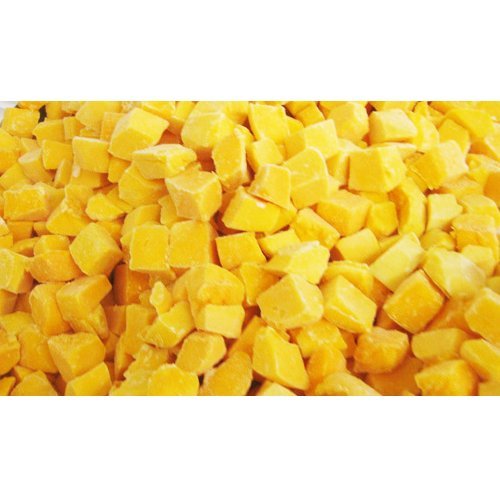 Natural Frozen Mango, Packaging Type: Packet