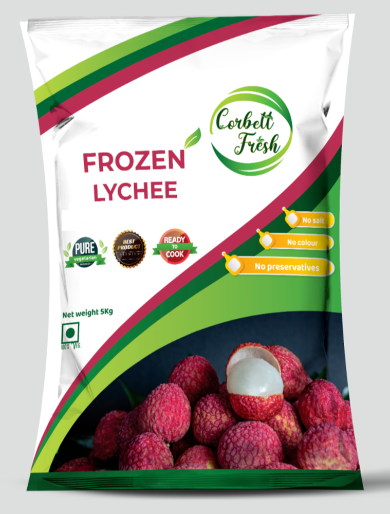Corbett Fresh Frozen Litchi, Packaging Size: 1 Kg, Iqf