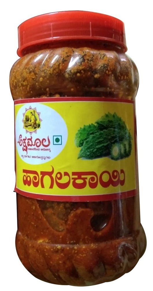 Spicy Akshamala Bitter Gourd Pickle, Packaging Type: Plastic Jar, Packaging Size: 500g