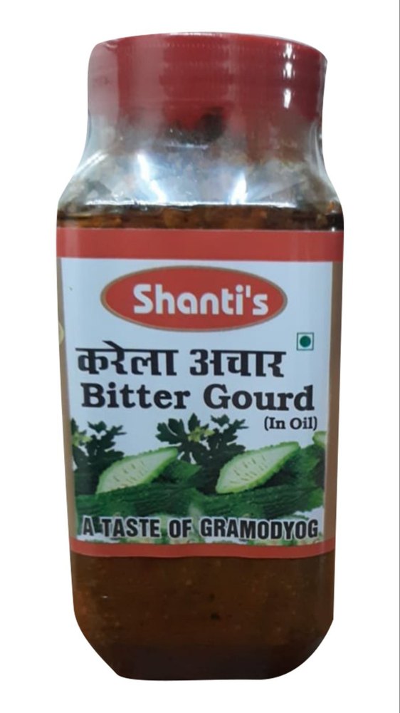 Spicy Shanti\'\'s Bitter Gourd Pickle (Khadi India), Packaging Type: Jar, Packaging Size: 500gm