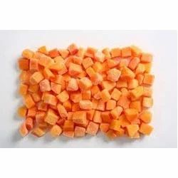 Frozen Papaya Dices